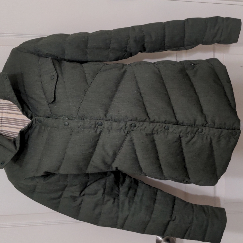 Nau Goose Down Women's Coat Jacket Green Size Large